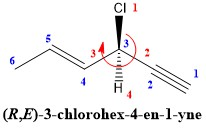 CI 1 (R,E)-3-chlorohex-4-en-1-yne