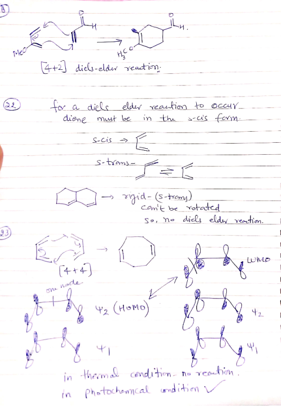 нсе 4+2diels-eld veation Me (2.2 elder reautiom to occuy as ferm a diels diene mut be in the S-cis S-trams id-tromy) camt be