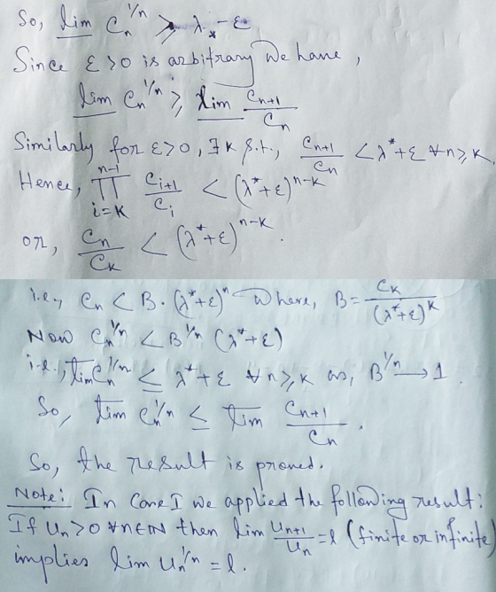 So, dim Care Since & so is arbitrary We have, พ Ink Similarly for exo, Ik site, Carl Latte &n, Hence, It in < (1772) K on, ce