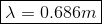 λ 0.686771