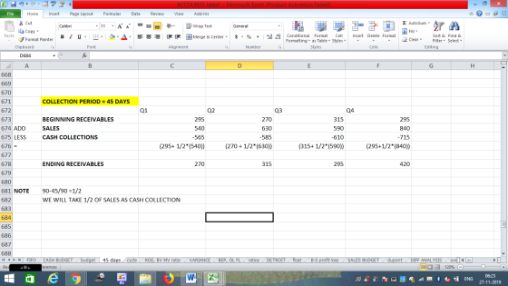 ACCOUNTS latest - Microsoft Excel (Product Activation Failed) Review File Home Insert Page Layout Formulas Data View Add-Ins
