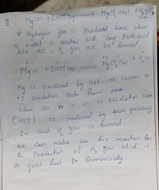 sne l like, HCl , H, gan ん11 beuherv) ed Hudo en gas is t2 Ma is ouciseel by Hel Comen to oi dlabon Stak AslE gaini o 2 we Ca