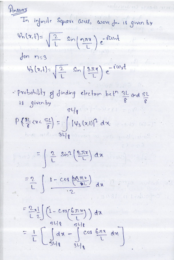 T Sqare Goe, doave dn. it given by on n 3 inding elec and i Given 2. L 2 L.