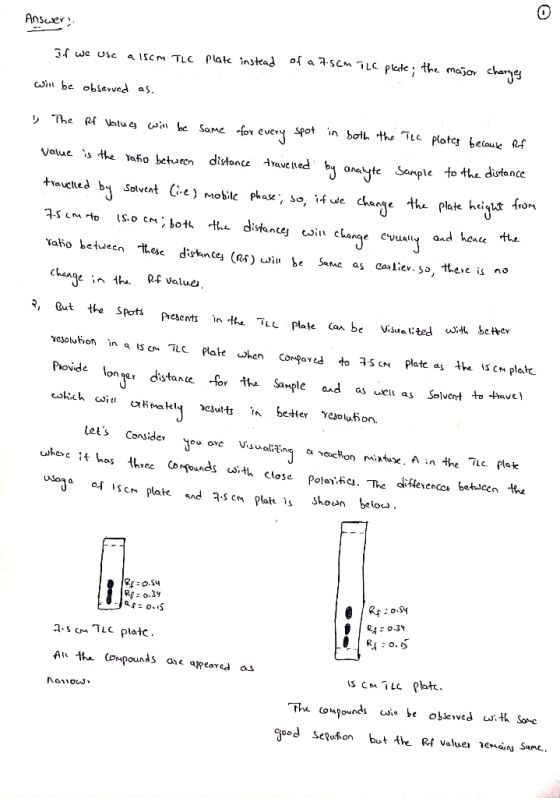 0 nt be obsevved as e Rf Velu Value s the oo e distonce Aaeed analyte Senple to the defance tia Clted b Solvent C-e) Mobilc