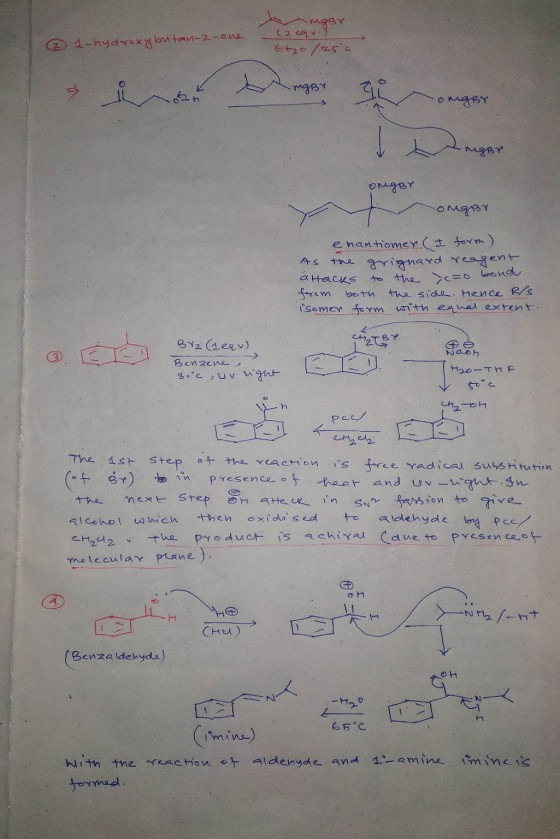 ngor (2 eqvod Et20/25 c 2 1-hydroxybutan-2-one 2 i n Engay gionger Inger onger V OMOBY enantiomer (I form) As the grignard re