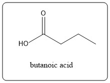 HO butanoic acid