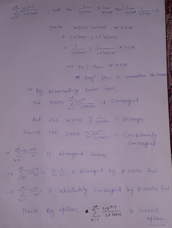 a t Let an a lim ana lim atlan too om o now n it too athum 2 na since In (na In(at) &NEN 2tln) <2t (nt) I & NEN athrin at hin