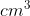 cm^3