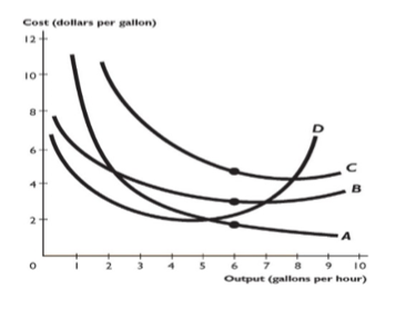 Cost (dollars per sallon) Output (gallons per hour)