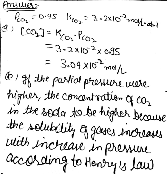 fsers O.9S . 3-2xIOmo X = 3.04 XIoa mol ) the paiol presure ore higher, the cencontvatism q co theda to be higher beause the