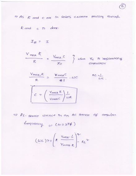 2. As and c ax tn Senes can sing tl R and crs Xe R. RL
