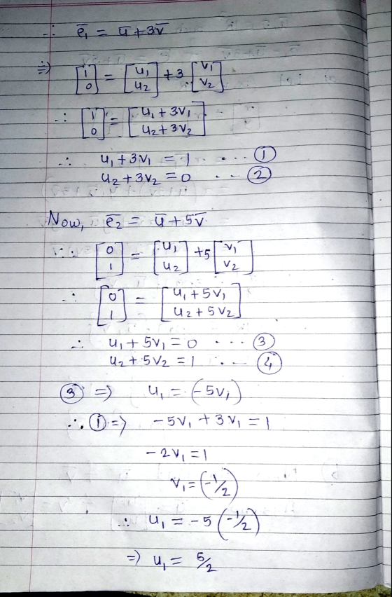 따 = 3 0 2 V₂ : FU+3V U2t 3년 0 . u,+3V | U2t조별 그e 0 2) Now, = HT T) t5 0 ) Uz 는 - 이어 U+5V U2t5V2 CO u+ Sy- 0 3 U2+5= = | 4 u타5
