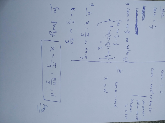 Now Cosu Cosa = Cosa a losoo or tos 2t We cannot Cost take cosat because & Cosn=co Cos I cos(aris cos/an 3 u <25 (as cas y =