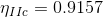 \eta _{IIc}=0.9157