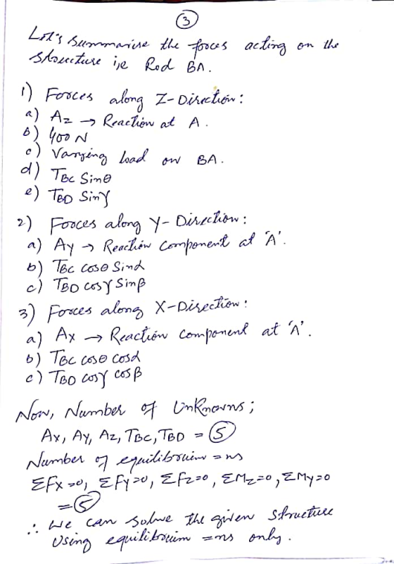 3 Lrt.ssherwmmwe.theねひ5 act em. d) Tee Sime e) To si ろ〉 Forces along X-Diedew