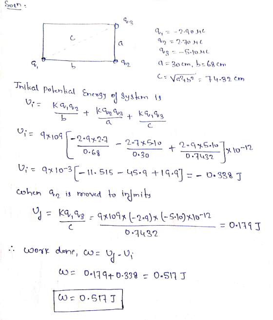Soch 9., 3 -2.90 He 99 = 270 MC 93 = -5.10.16 9 = 30 cm, b: 68cm - C= Va²b² = 74-32 cm año an Initial polential Energy of sys