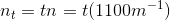 n_t=tn=t(1100m^{-1})