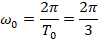 2π 2π ωο Τ, 3