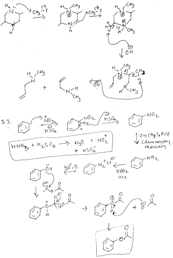 CV12 0 AU z I-Z 4714 WHO Korea H CH₂ и ~ V NO2 * NO2 / Visoa Izn (nglekce HNO₃ + H₂SO H2O + NO2 & nSO4 V Clemmensen reduction