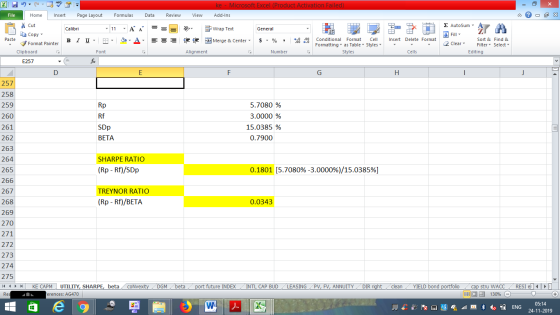 ke - Microsoft Excel (Product Activation Failed) Add-Ins File Home Insert Page Layout Formulas Data Review View - 2x % Cut Σ