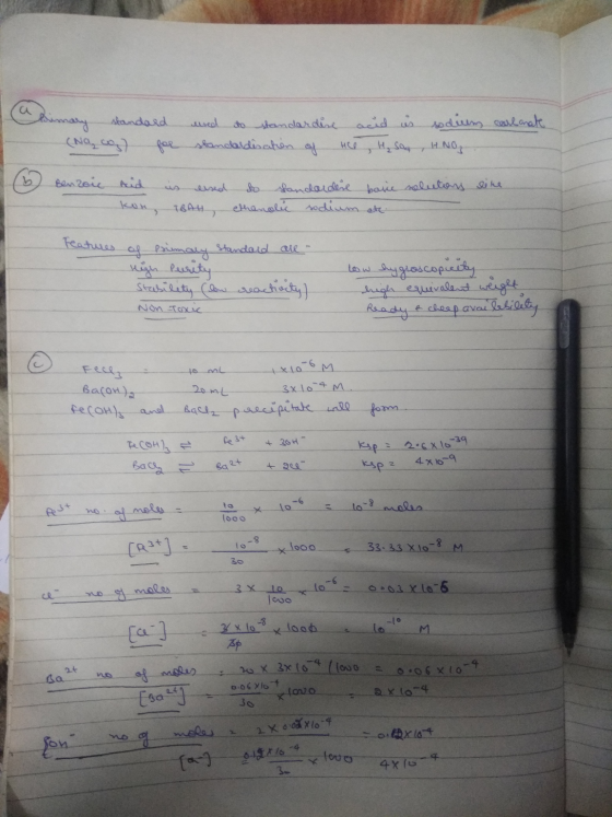 nary standard (Na co fer used to standardise standardisation of acid us sodium carenate the H say, HNO Benzoic like And as ex