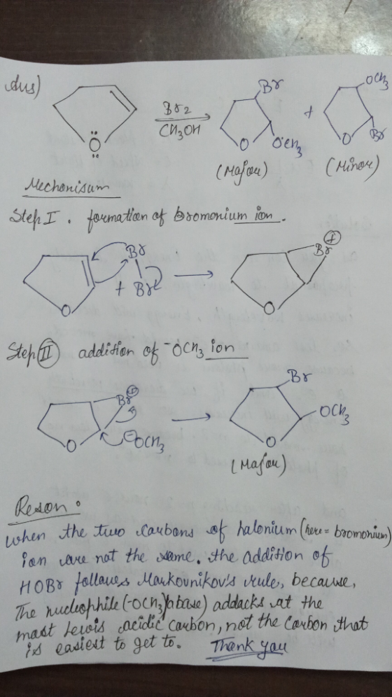 dus) 382 СИ,ои (Hror) (nofox) Mechonisum foumatan of bromonium on tep I Bd BY Ster faddiden ofOcns ton Br Mafou) Resion shen