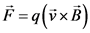 F=q(vxB)