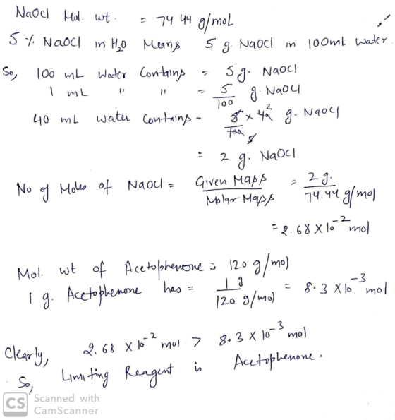 Naocl Hol wt S Naocl n Ho Mans Naocl n 10oml wader 100 mL War Conlainp Sa Naoc Naou 1 mL 11 To0 watu Contins- 40 mL Foa NaOcl