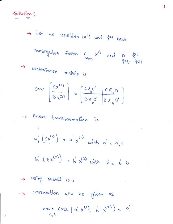 solution → Let us considexlx) and Xo ale Pxp DEC い) → using esult lo.I a,6