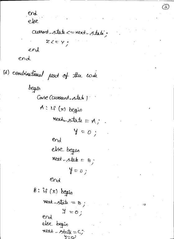 end ebe se. end end Cobe Ccusent.sa ) ή:ぱ(X) begin next-state ←A,, end else beaun end end eye begin