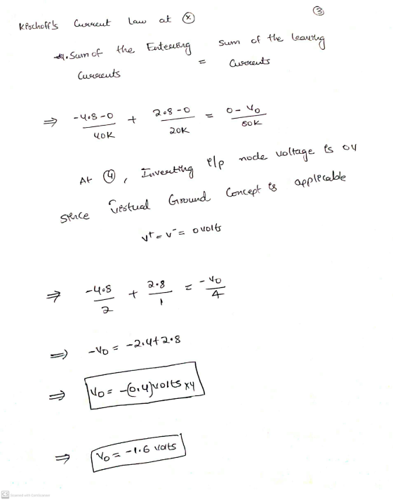 m Current Low at Kpochoffs of the Sum the Entering leaving tel. Sum of il Currents Currents 2.8 -0 -408-0 + O- Vo sok док Yo