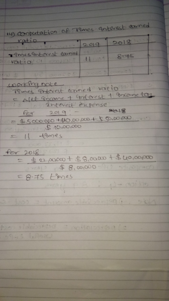 14 Ca0putation of Tnes vptio 9otarest eavned २०1४ 2019 Tmes Gntcrest eavned vatio 875 ooo at loarng nate 7unes Grterest eavne