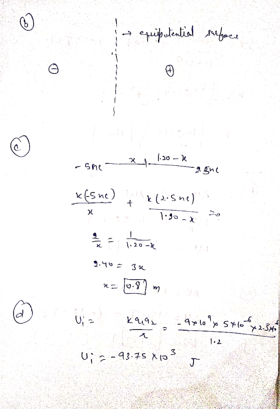 equipotential surface - she x 1.20-k 2. Inc *f5ne) K (25 me) 1.90 - po 2.40=3u @ 0; za kums - ar to y s polosy 2 102. So Ui:
