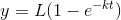 y=L(1-e^{-kt})