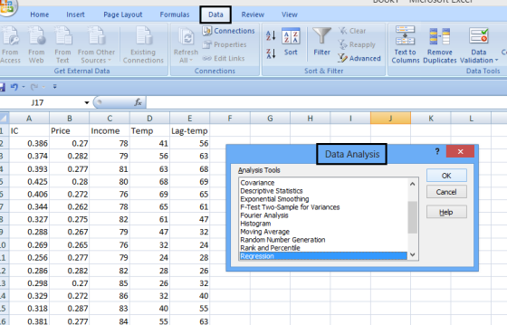 Home InsertPage Layout Formulas Review View Clear Connections Properties AI AZ 솬습 From From From From Other Existing Refresh