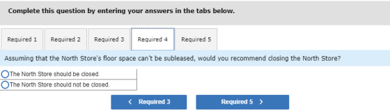 Complete this question by entering your answers in the tabs below. Required 1 Required 2 Required 3 Required 4 Required 5 Ass