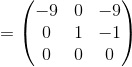 7-9 | 0 0 0 1 0 -9 -1 0/