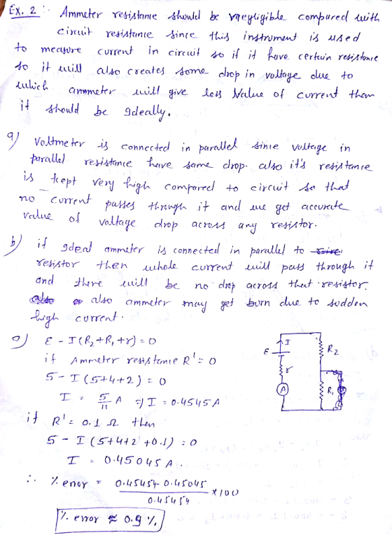 Éx. 2 CO to me curre curreut in circuit if it puve certunresyhn( also creates me ch inolge clue to i thedbe Ideally rn etry ㅢ