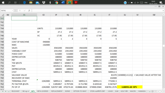 W ® v a ax 2 ENG - 10:45 18-03-2020_ • 7 X IN741 _IM I N TO IP iQ IR IS IT IU I I WA 741 742 743 744 UNITS 131000 131000 13