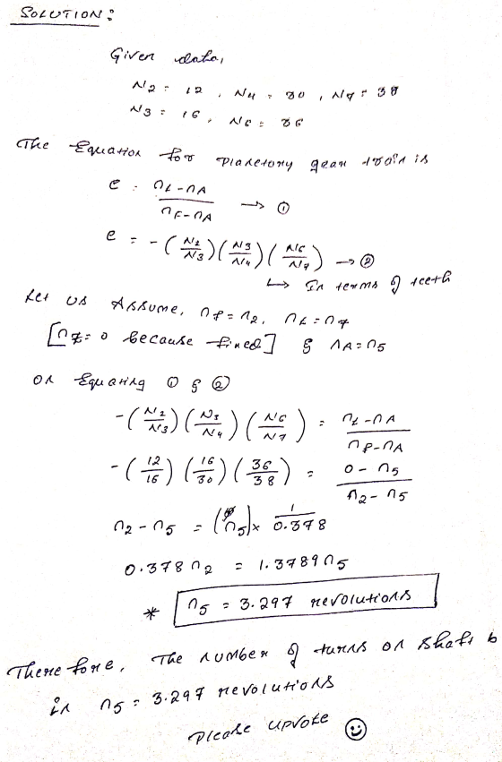 SOLUTION: Given daha, Nu 1. Ig * 30 ДІЕ The Equation for Plaketorty geon doald is e: Ok - ПА ас-ПА ег - ( ) ( A) , 2) In term