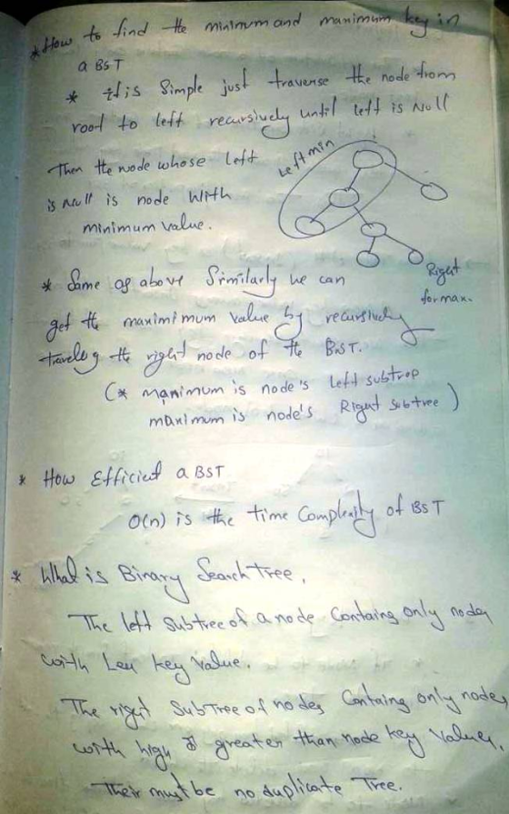 How a BST US AVDnse Ame -men te node toho se, left s nuI is node t mtnimum valu hme og abs for max mDxImom is nodes Rud ste