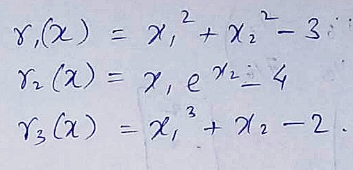 8, (x) = x2 + x2 – 3: Sr (2) = x, e de 4 83 (X) = x² + 22 - 2.
