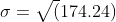 o= V(174.24)