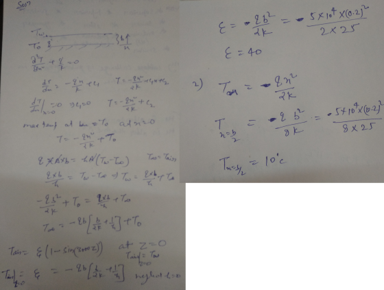 Son = 5x10tX(0.232 I 2x 25 E = 1 k &=40 To 2) Tok z dis-queu ut 2 20 34,20 T: - 2 + 2 mad teams at bare & to addizo at T = 2
