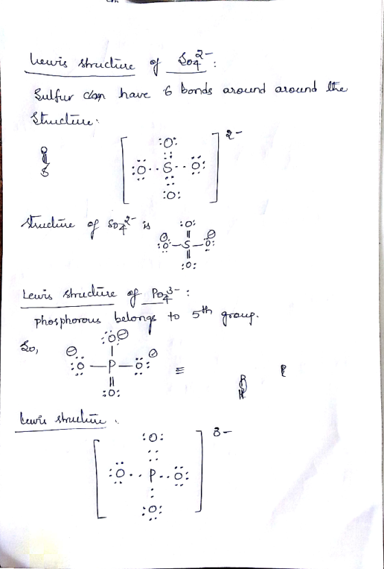 Sulfur con hae bo aound aound O: Phesphoes balon to 5th 3