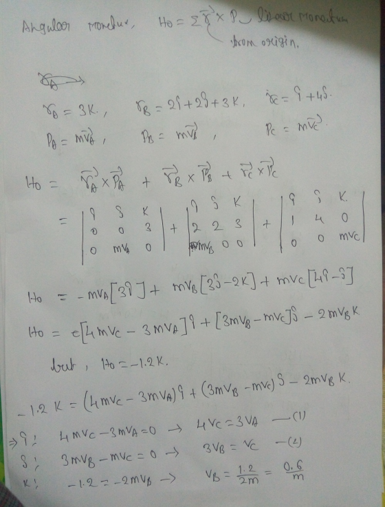 Angular rorlux, Ho = 28 x P linear monation from origin. So=BK, SR=21+ 2% + 3K, 8c = 9 +45. Po= mivo, Bos = mud Be = mive. Ho