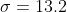 0 = 13.2