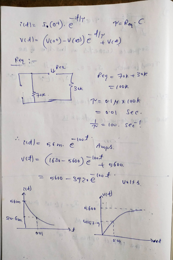 illa de Cot). th. Pa Regio C. v(t)= (Ucot) – V(os) e verda Req ir Req 7 Req= 70k + 30k E look 730k T= 0.1 Mx look = 0.01 sec.