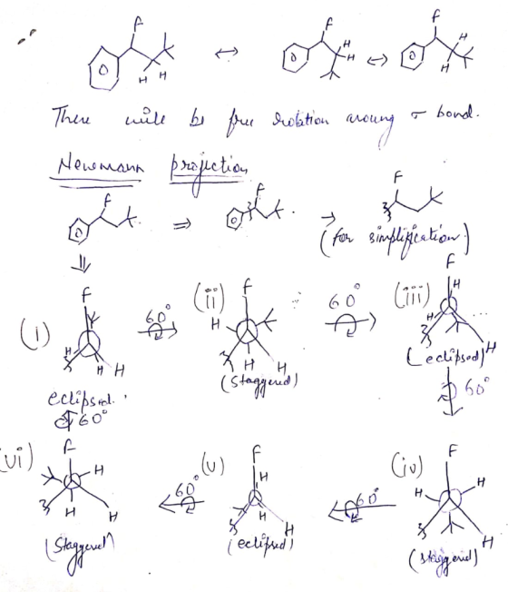 boml 1. on aroung or ofnot There will be free dobition aroung or bond. Newman bejetion (for simplification) MA Dett (1) . 02