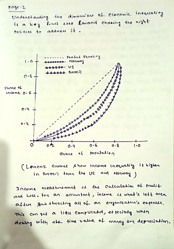 page-2 Understanding the dimension of economic incauality is a key first step Loward choosing the right Policies to addreu it